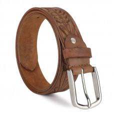 Hand Crafted Hand Tool Leather Belt 