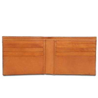 The Segal Hand-Tooled Leather Bi-Fold Wallet 